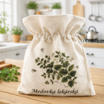 Vrecko na bylinky 30x35 cm – Medovka lekárska