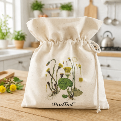 Vrecko na bylinky 30x35 cm – Podbeľ