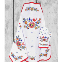 Kuchynská zástera folklór červená Kuchynská zástera folklór červená