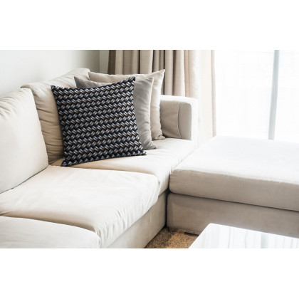 Dekoračná obliečka na vankúš METAL 50x50 cm