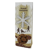 Mandle v čokoláde Zimné radosti 90gr. Mandle v čokoláde Zimné radosti 90gr.