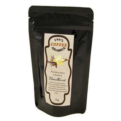Káva mletá ochutená Vanilková 70g