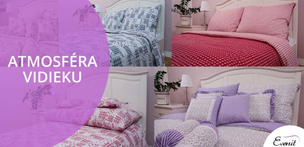 Romantické obliečky a prehozy