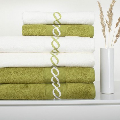 ROYAL OLIVE - krémová, bambusové uteráky, osušky
