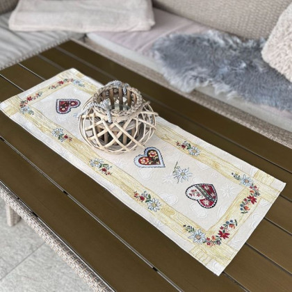 Gobelínové behúne - šerpy BURU srdcia