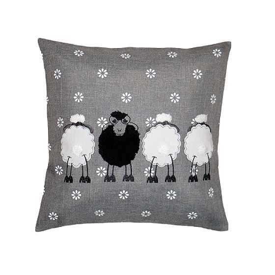 Obliečka na vankúš s ovečkou