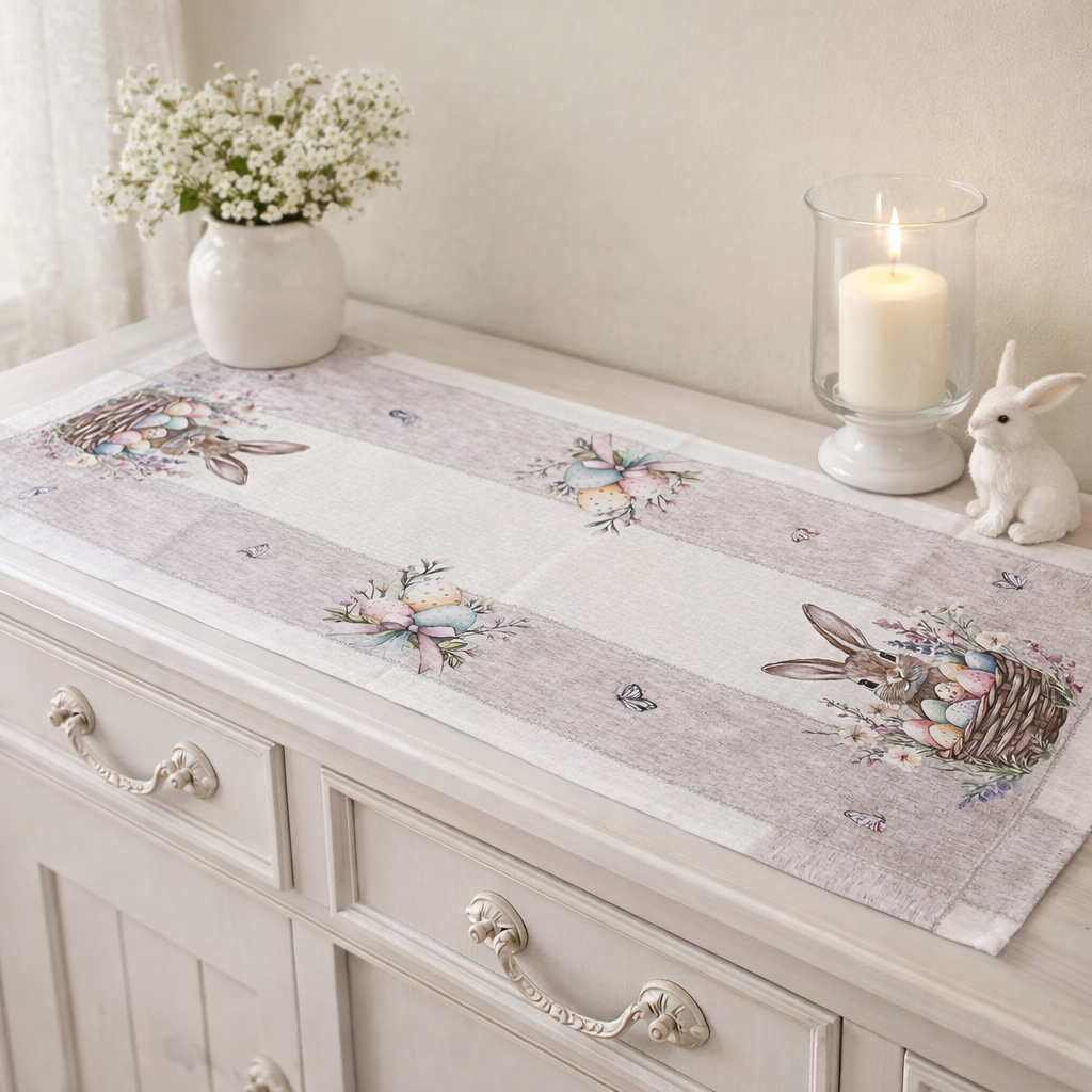 Veľkonočný behúň so zajačikom